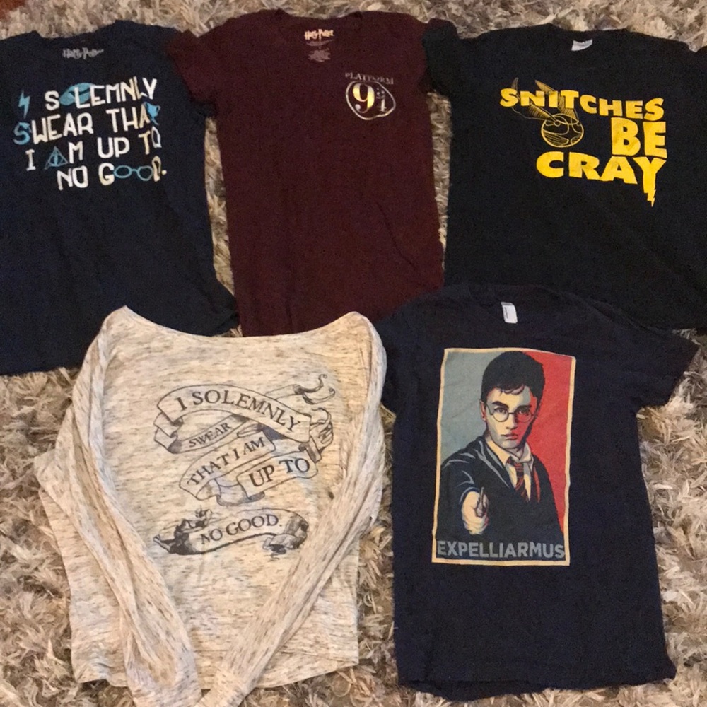 Harry Potter tshirt lot